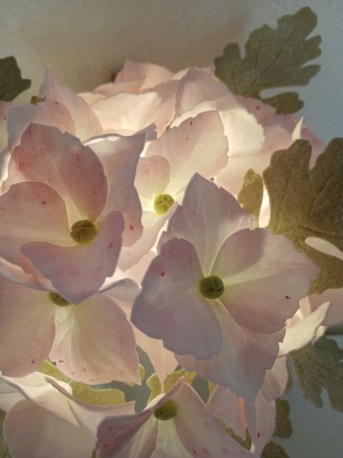 Абсолютный осенний хит - светильник с гортензией! 02