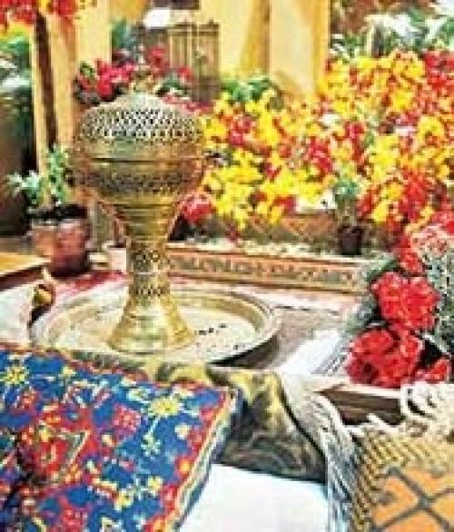 Элементы интерьера дома дяди али. 
