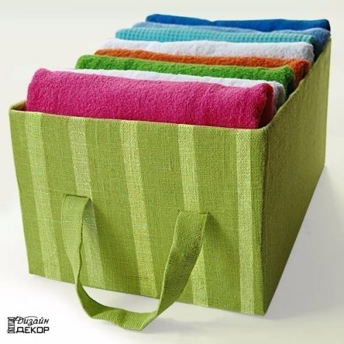 Мы переделываем старую коробку в красивый ящик.