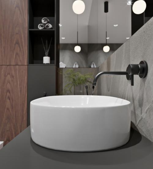 Интерьер ванной комнаты для квартиры в г. Челябинск. 05