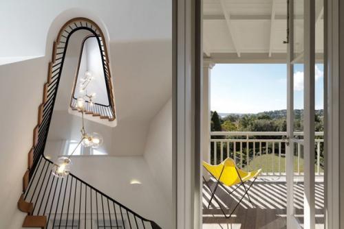 Архитектурная студия Luigi Rosselli выполнила элегантный и современный дизайн интерьера частного викторианского дома в Сиднее, Австралия. 08