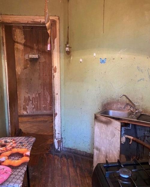 Преображение старой кухни в сталинке. 03