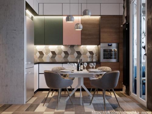 Дизайнер Павел Алексеев разработал проект квартиры площадью 38 кв. 05