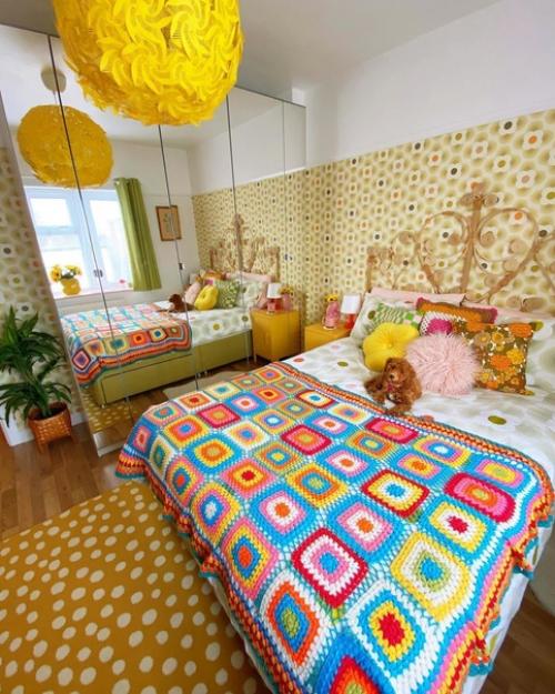 Попробуйте не зажмуриться, глядя на этот красочный интерьер! 01