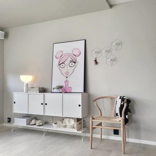 Для скандинавского стиля в интерьере очень важно правильное освещение. 04