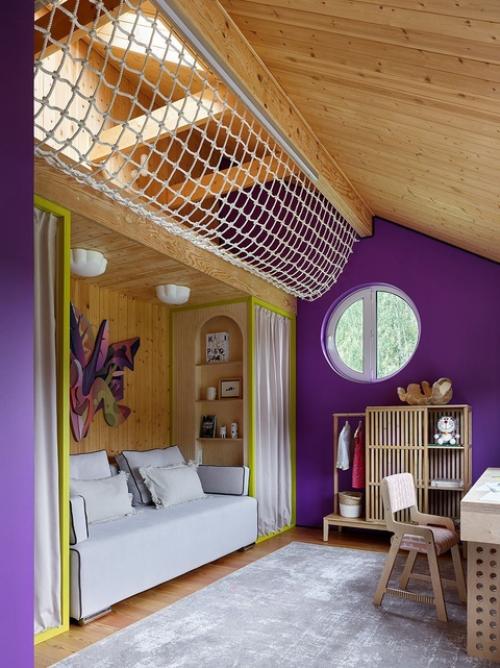 Реализованный интерьер подмосковного загородного дома архитекторов. 01