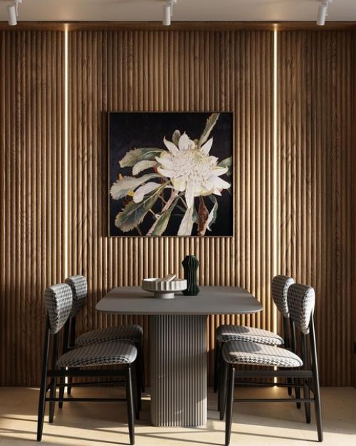 Дизайн современной кухни - гостиной. 07