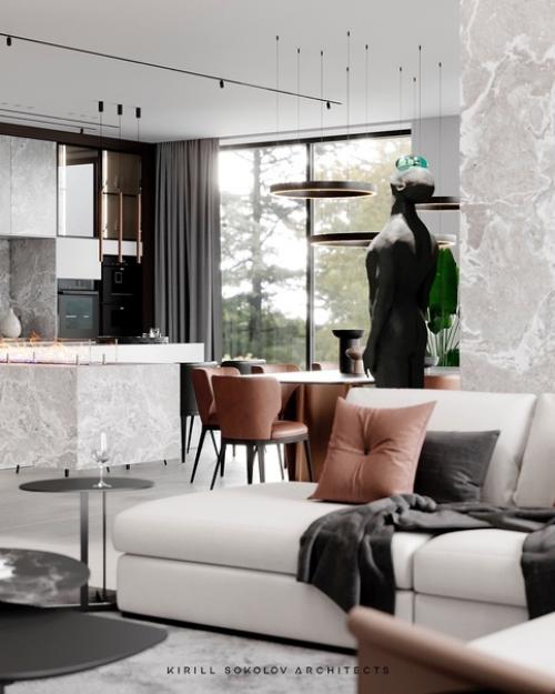 Интерьер виллы в 1000 кв. 04