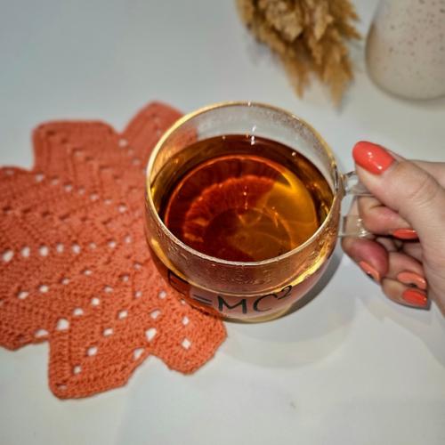 Салфетка - подставка в форме кленового листа: уют и практичность в одном изделии! 01