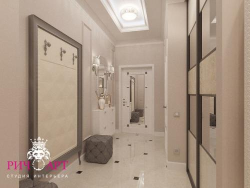 Прям из под пера дизайнера очередной проект квартиры 115 квадратов, г. Москва. 04