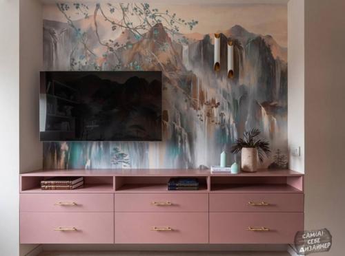 Волшебный интерьер двушки для девушки - студентки. 07