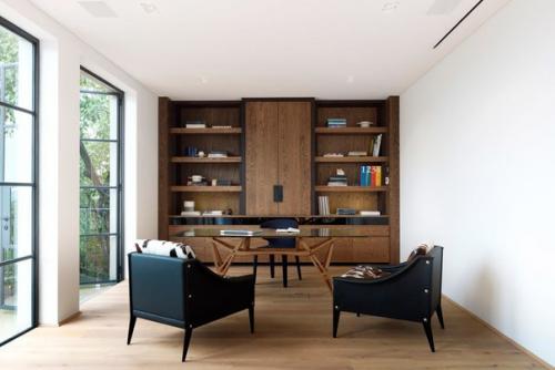 Архитектурная студия Luigi Rosselli выполнила элегантный и современный дизайн интерьера частного викторианского дома в Сиднее, Австралия. 03