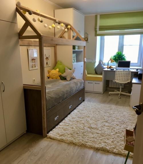 И мы ремонт в детской сделали. 01