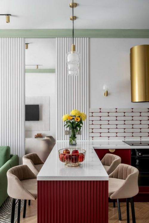 Светлый интерьер небольшой квартиры в Москве. 04