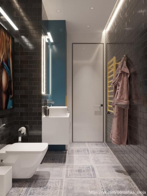 Дизайнер Павел Алексеев разработал проект квартиры площадью 38 кв. 09