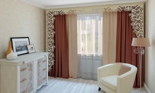 В наличии фигурные ламбрекены! 05