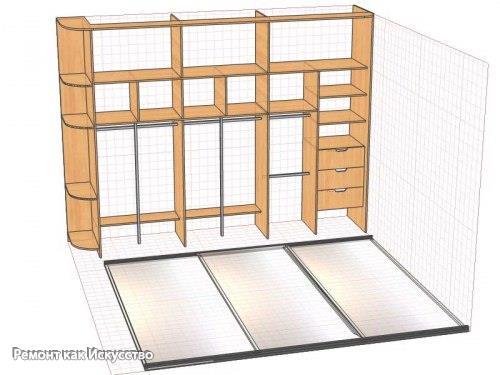 Гардеробные комнаты - дизайн проекты. 07 Гардеробные комнаты - дизайн проекты. 07
