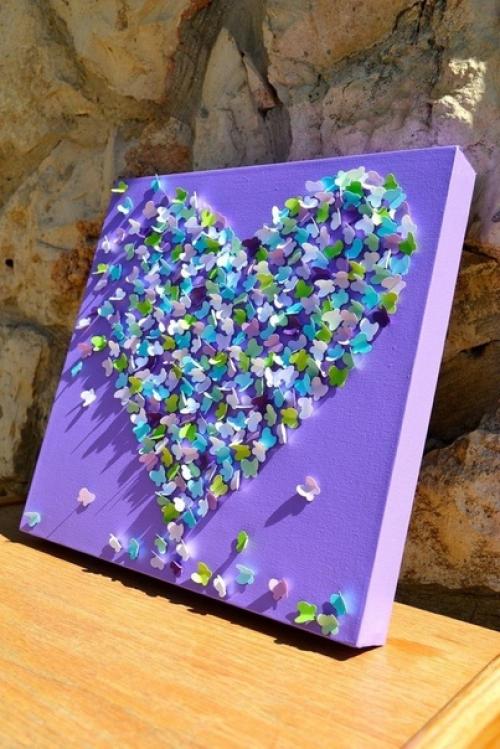 5 простых идей для картин в гостиную своими руками. 02