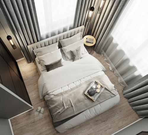 Интерьер 1-комнатной квартиры 34 кв. 07