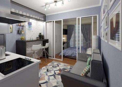 Квартира студия 24 кв. 01