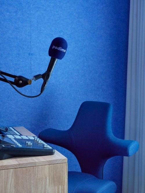 На звук и цвет: студия подкастов Podimo в Осло. 03 На звук и цвет: студия подкастов Podimo в Осло. 03