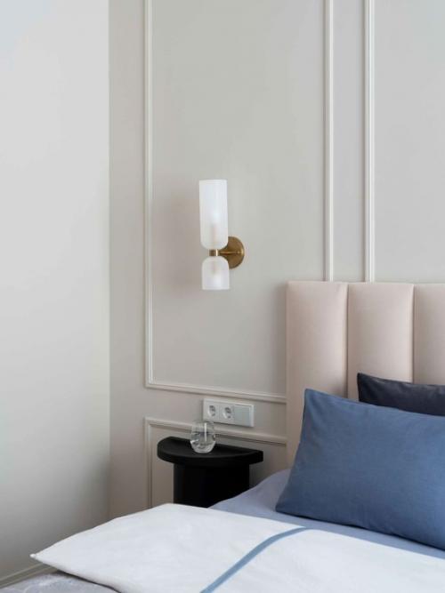 Дизайн однокомнатной квартиры в пастельных тонах. 05