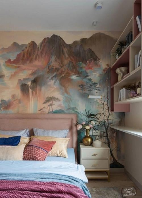 Волшебный интерьер двушки для девушки - студентки. 05