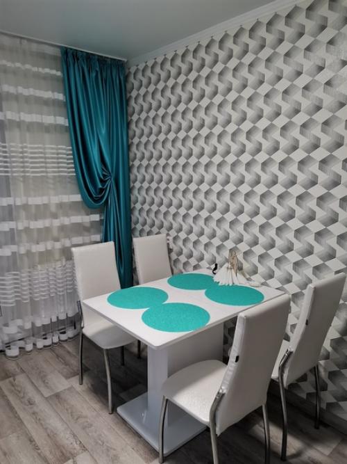 После ремонта в кухне можно находиться хоть целый день. 02