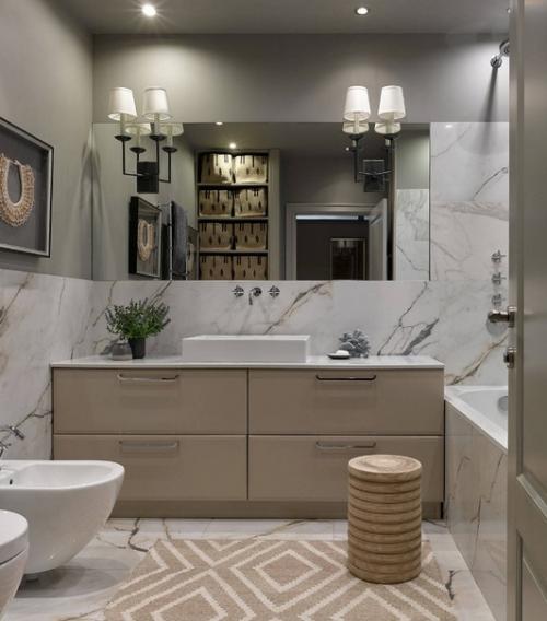 Подборка Мраморные ванные комнаты. 06