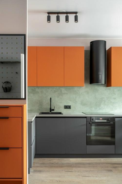 Интерьер однокомнатной квартиры 31, 6 м 2 в Подмосковье. 03