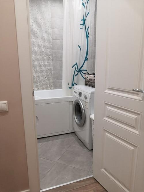 Стандартный санузел в стандартной квартире.