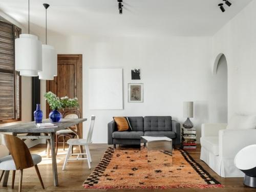 Квартира интерьерного стилиста в Москве - с неожиданными идеями и решениям. 01