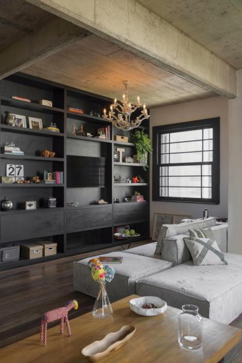 Квартира в лофтовом стиле в Сан-Паулу. 06