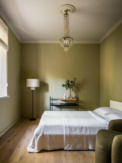 Квартира в доме 1929 года в Москве получила новое дыхание благодаря дизайнеру Анне шевченко. 01