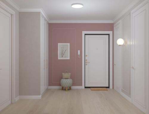 Проект небольшой уютной квартиры в новом ЖК кислород для дамы. 08