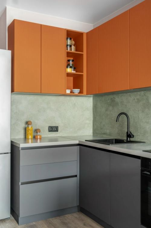 Интерьер однокомнатной квартиры 31, 6 м 2 в Подмосковье. 05