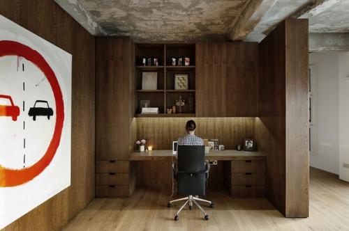 Индустриальный стиль в дизайне квартир. 05