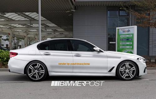 Новое поколение Пятерки BMW рассекретили до дебюта. 04