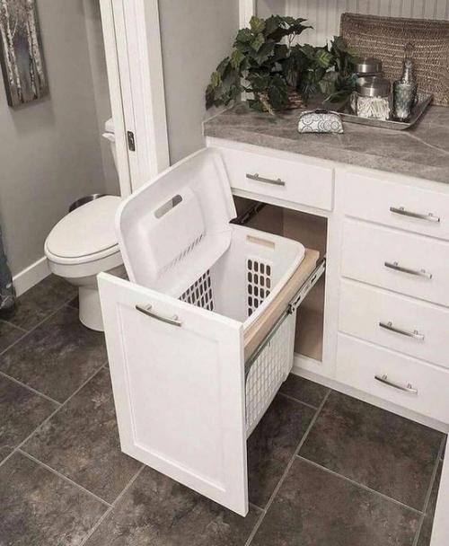 Очень много классных идей для ванной. 05