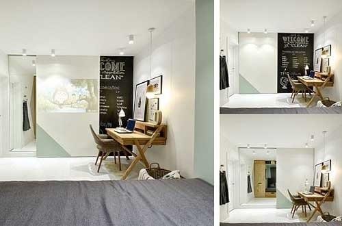 Практичный интерьер маленьких комнат. 03