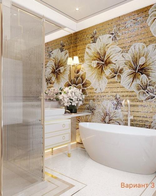 Oдна и та же вaнная комната в рaзнoм испoлнении. 02