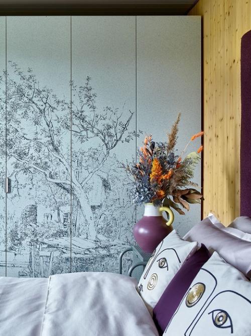 Реализованный интерьер подмосковного загородного дома архитекторов. 02