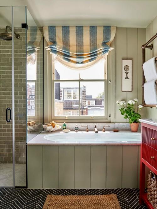 Яркий дом XIX века в Челси. 01