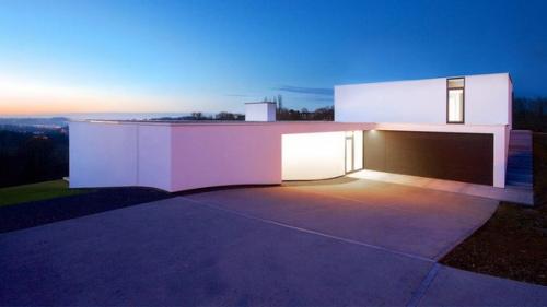 Минималистский дом HR в Бельгии от архитекторов Samh. 03