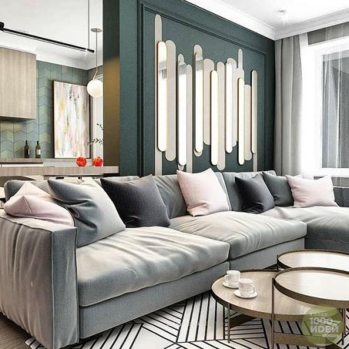 Мягкие сдержанные тона в интерьере хорошо подойдут людям у которых стремительный темп жизни. 03