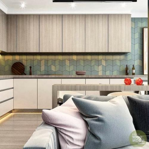 Мягкие сдержанные тона в интерьере хорошо подойдут людям у которых стремительный темп жизни. 02