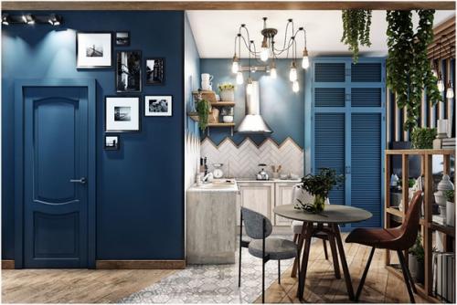 Дизайн - проект для квартиры - студии 26 кв. 09