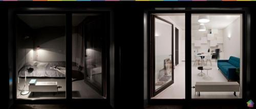 Квартира с эффектом кьяроскуро в Вильнюсе. 04