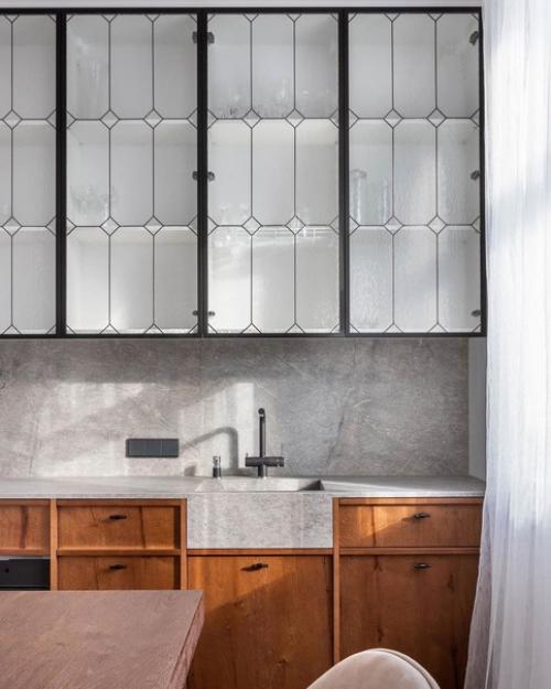 Современный минималистичный интерьер в сталинском доме. 01