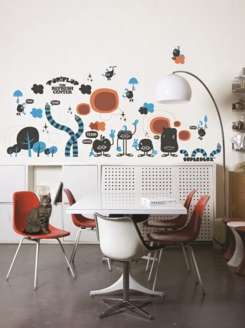 Оригинальные обои для детской комнаты? 07